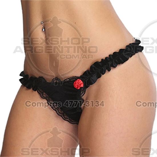 Colaless negra con rosa
